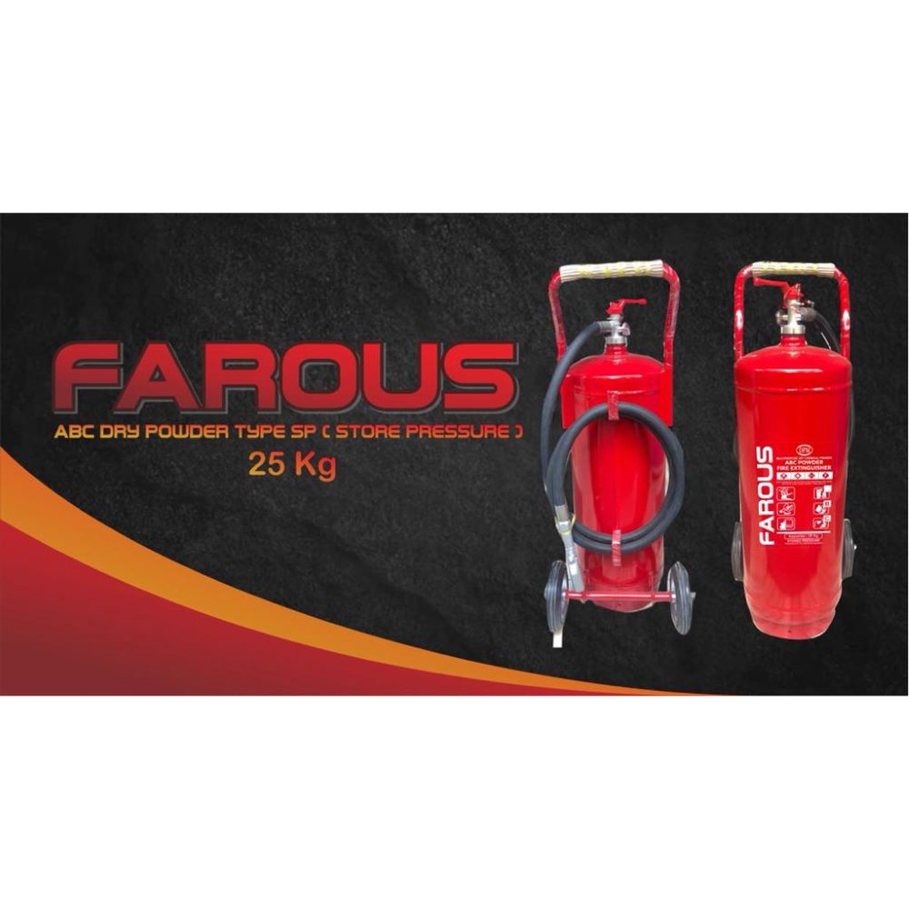 APAR 25Kg ABC DRY-POWDER