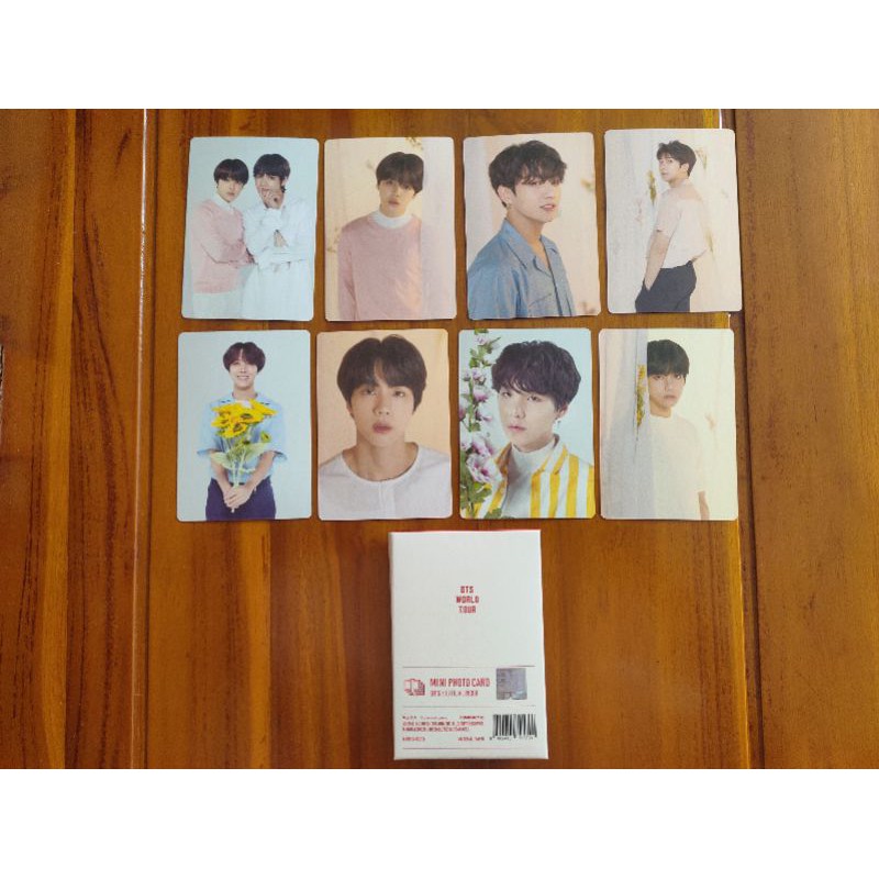 BTS Mini Photocard Official Wings Tour LYS Tour 4th Muster