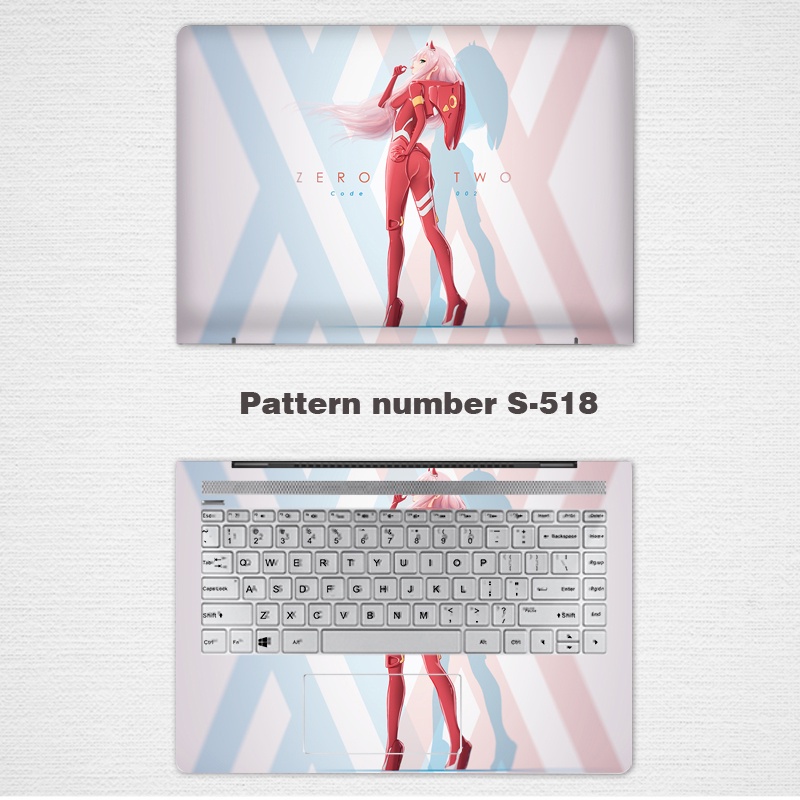 Stiker Skin Vinyl 2 Sisi Pelindung Laptop / Notebook 11 / 12 / 13 / 14 &quot;Dell 5000 Lenovo Pro13 / Air14 15.6&quot;