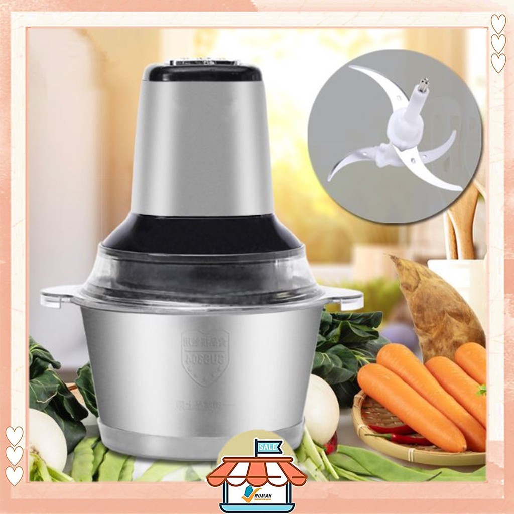 RSB CODB 2L VASLA STAINLESS STEEL Electric Meat Grinder Blender Daging