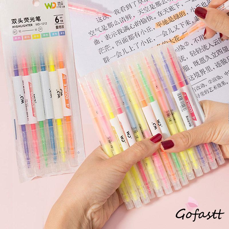 

Highlighter Pen Highlighter Pastel Colour Pen Journal Marker Pen Alat Tulis Replacement stabilo pastel G