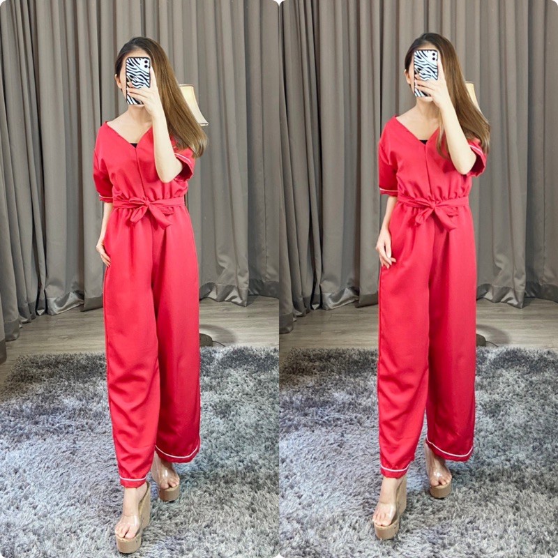 jumpsuit kulot panjang/ jumpsuit wanita ( K1064 )