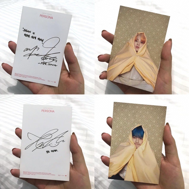 perintilan bts - postcard "persona"