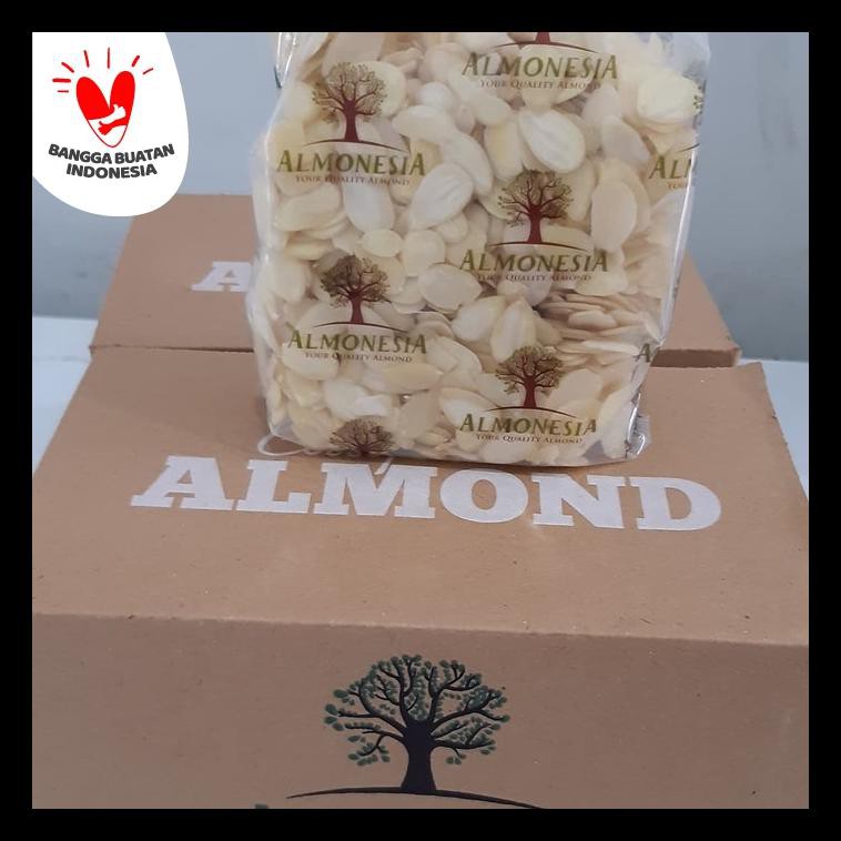 

NEW! KACANG ALMOND SLICE ALMONESIA 1KG TERMURAH