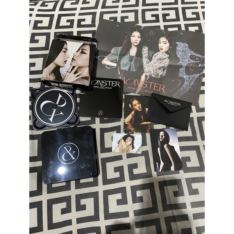 Irene Seulgi - Monster Top Note Version unsealed full set+poster (Irene pc)
