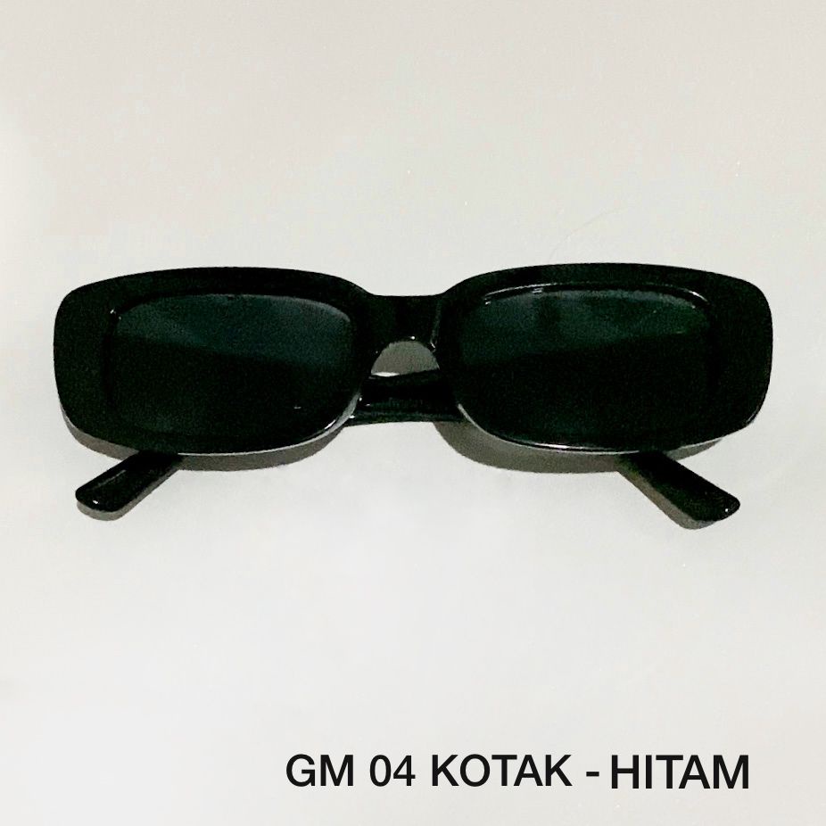 Kacamata Hitam Wanita Kacamata Hitam Pria Unisex High Quality Material Indoberkah.88 GM04