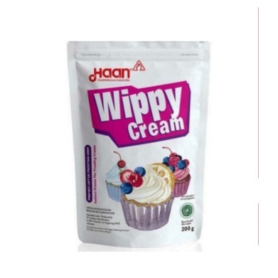 

Haan Wippy cream Pouch 200gr frosting krim