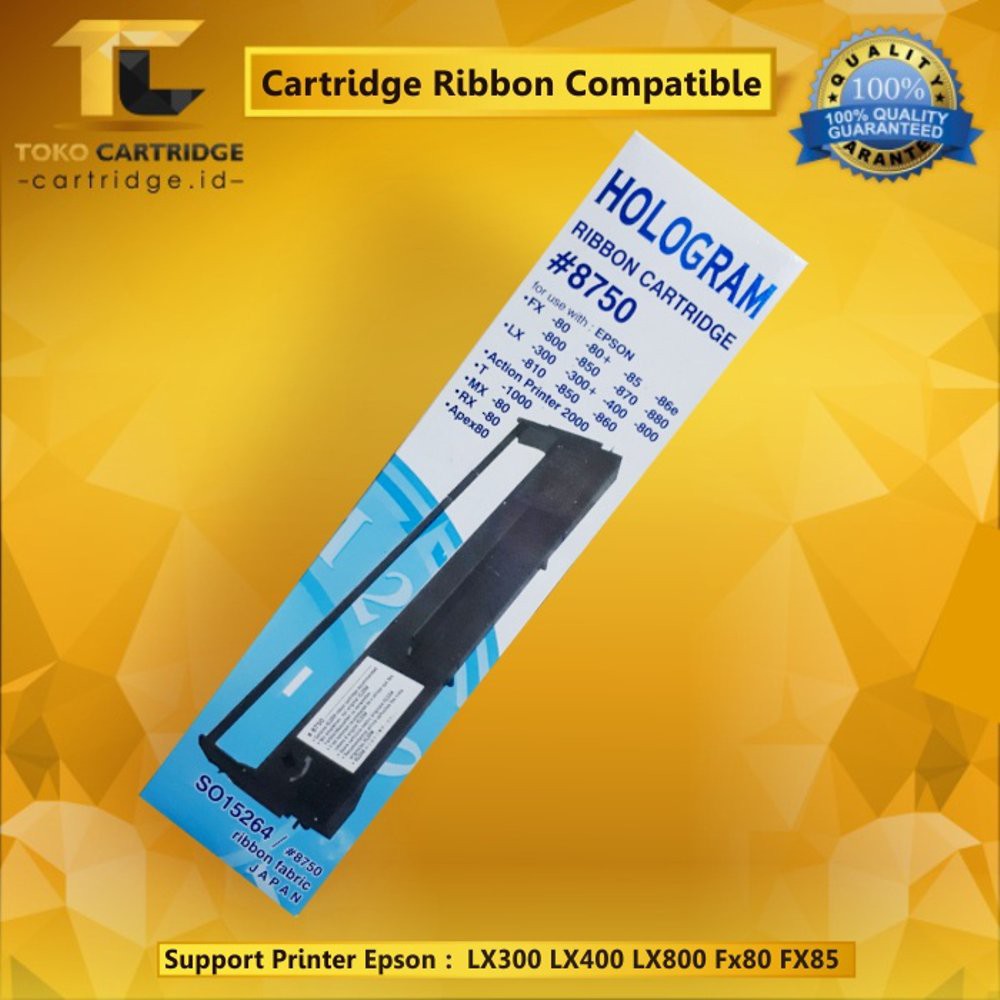 Ribbon Cartridge Epson LX300 LX-300 LX-300+ LX-300+II Compatible