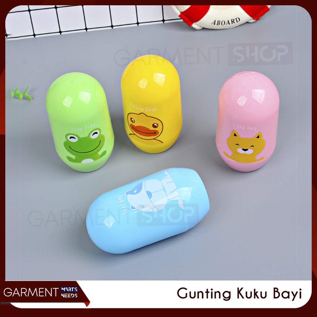 Gunting Kuku Bayi Set Baby Nail Clipper Trimmer Tool Pedicure 4 In 1-3