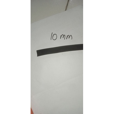 HEATSHRINK HEAT SHRINK ISOLASI BAKAR LEM BAKAR TUBE 10 MM 1 METER