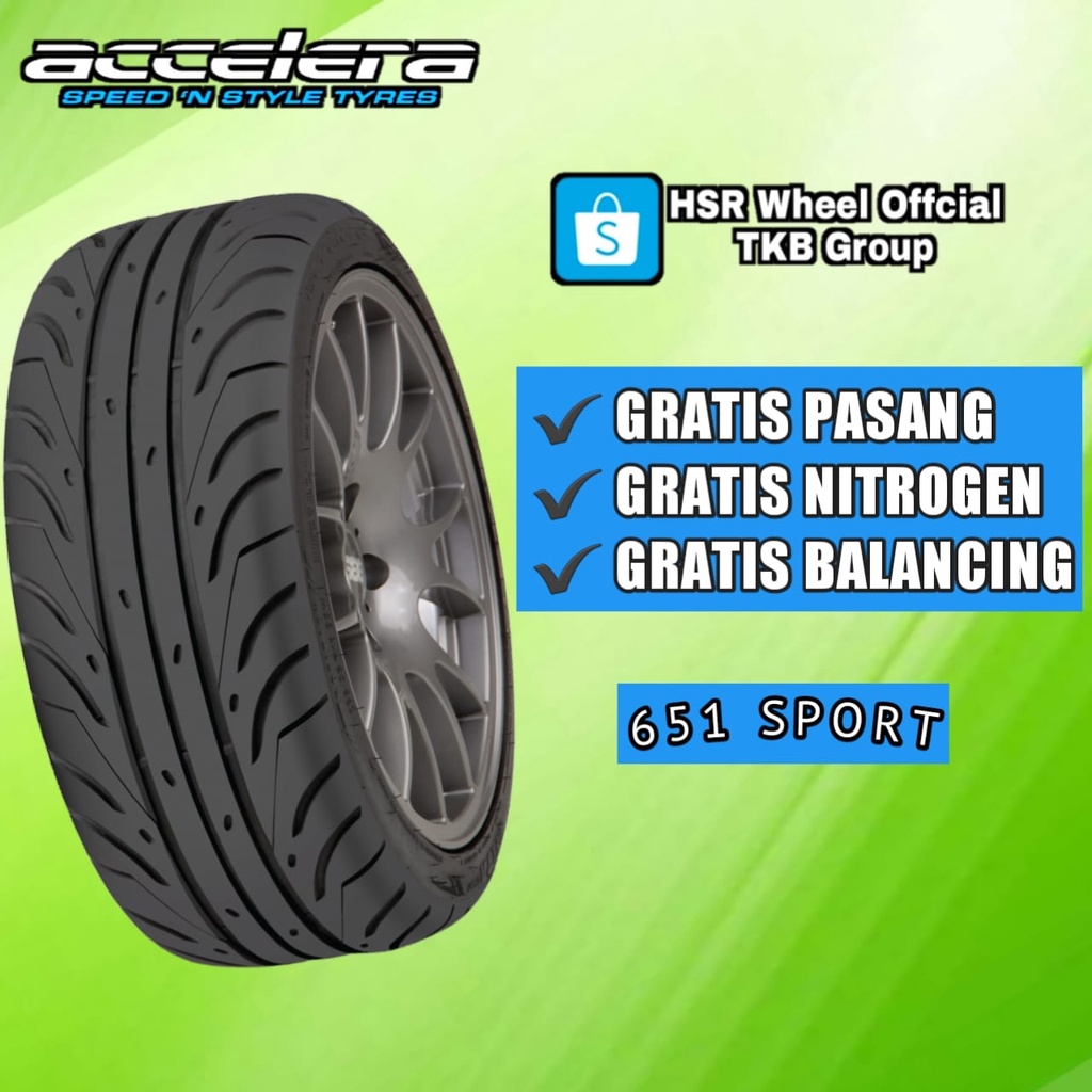 Jual Ban Mobil Merk ACCELERA 651 SPORT TW 200 195 50 R15 Semi Slick 