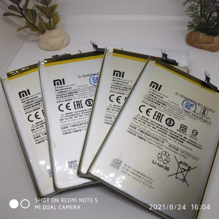 Baterai Xiaomi Redmi 9A | Redmi 9A BN56 Batre Battery Batrei