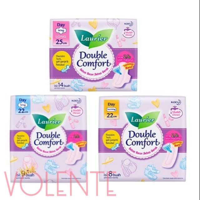 LAURIER DOUBLE COMFORT WING / WING LONG / NON WING