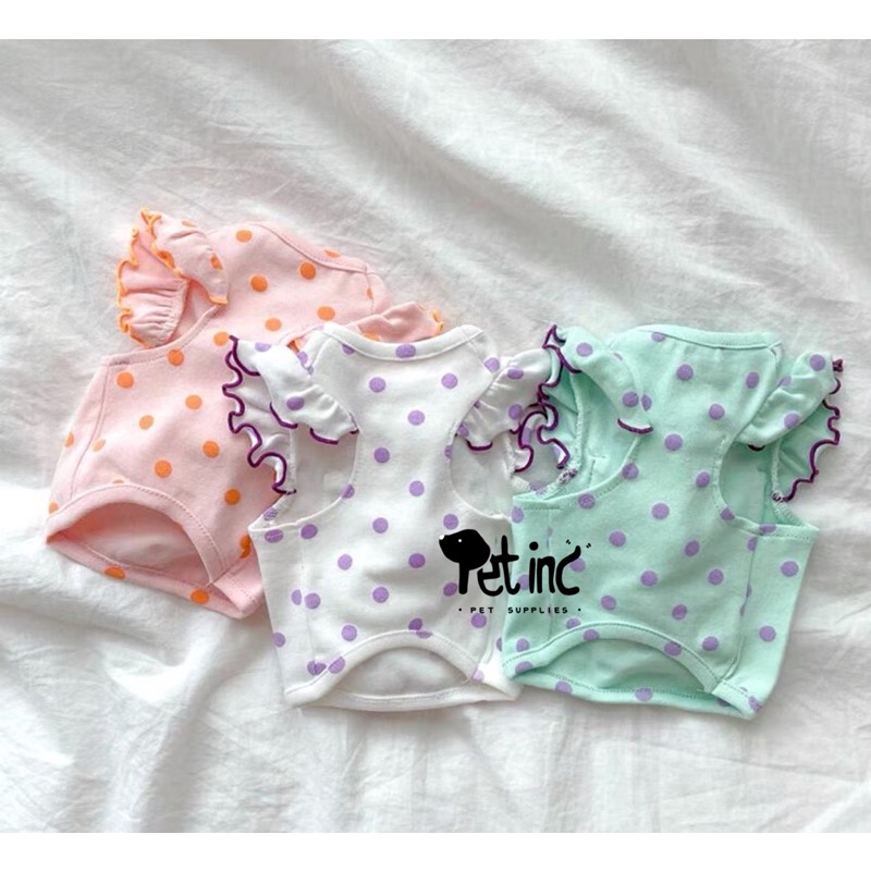 Mignonne  dotty crumble top free bear doll (bisa lepas)