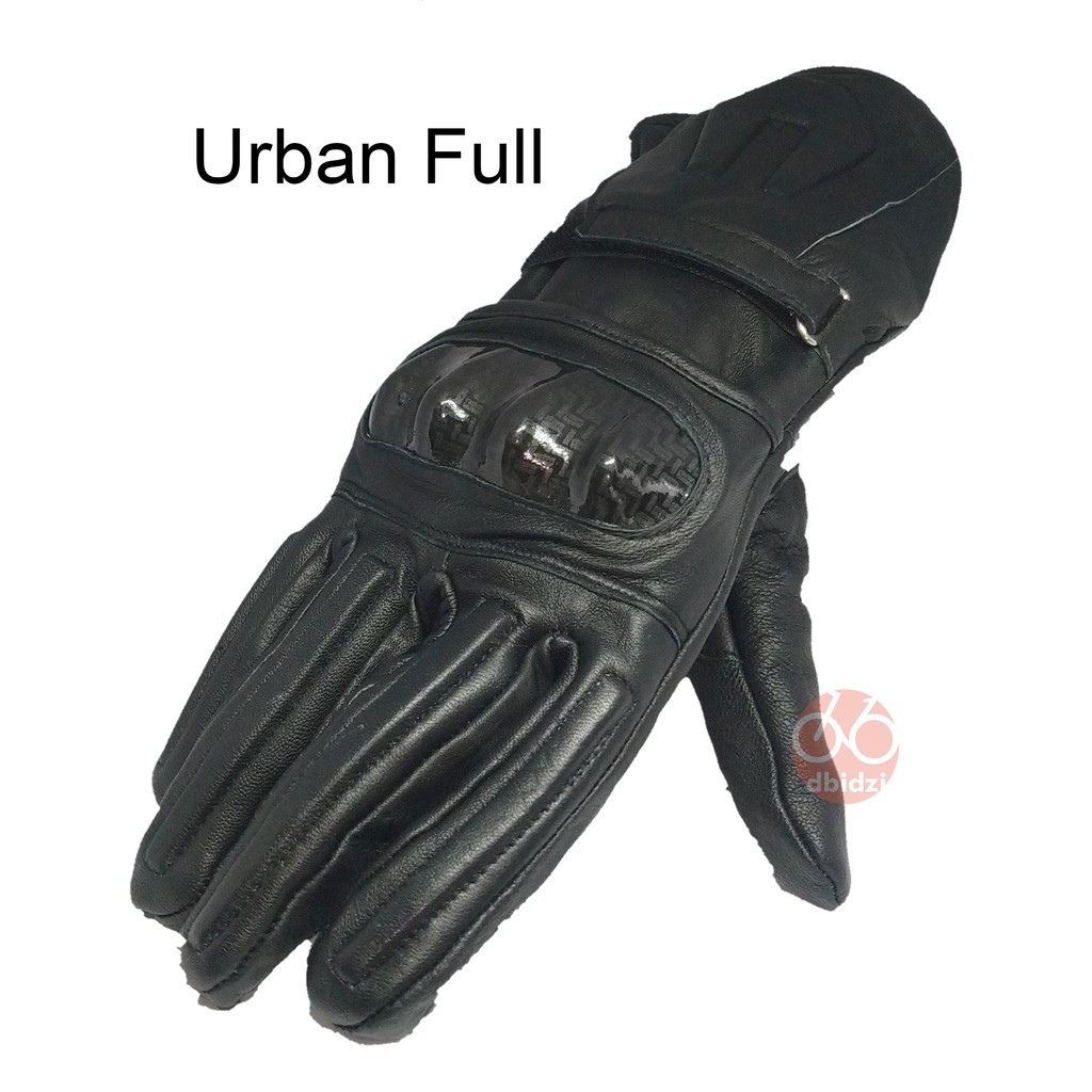 URBAN gloves sarung tangan sepeda motor kulit asli garut