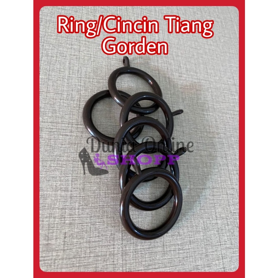 Ring Gorden /Ring Rel Gorden /Ring Tiang Gorden /Cincin Rel Gorden