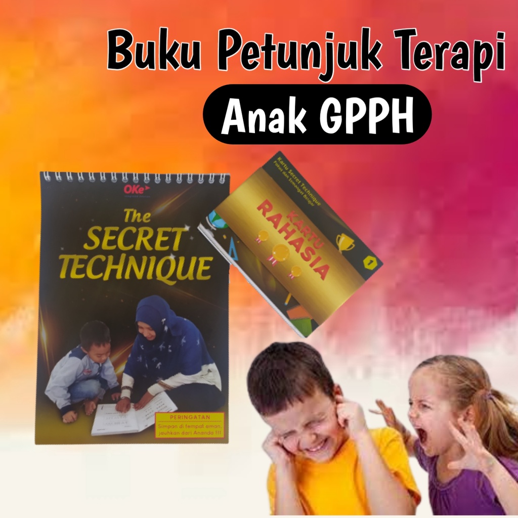 KARTU TERAPI ANAK PENGOBATAN/BUKU EDUKASI/TIDAK BISA DIAM/ DIRUMAH/FOKUS ANAK ADHD/ANAK HIPERAKTIF