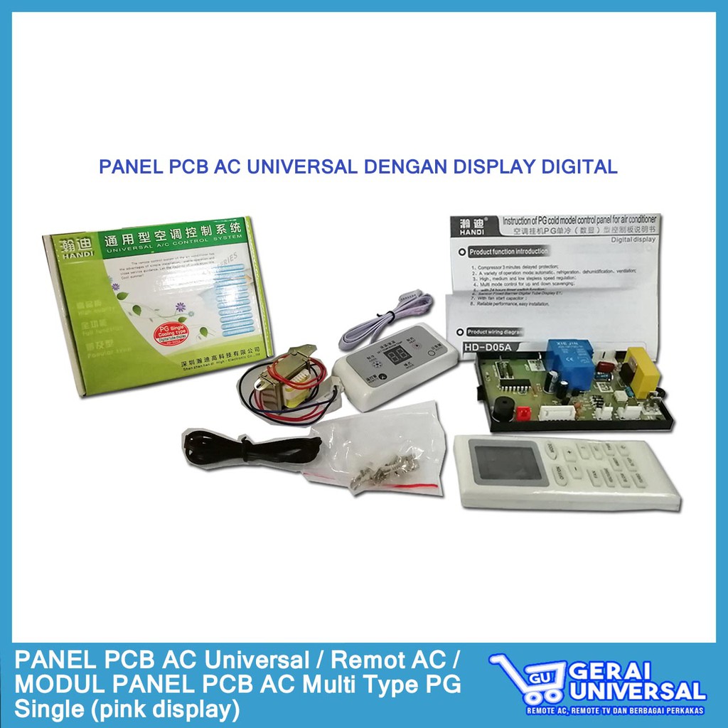 Jual PCB AC Universal Modul Pcb Ac Multi Digital Tube Display HD