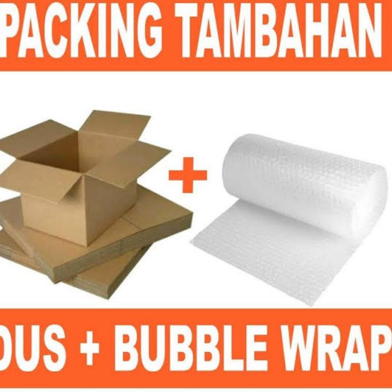 

(G6R2) ★ TAMBAHAN PACKING BUBBLE WRAP KARDUS //Di@sini@tempatnya
