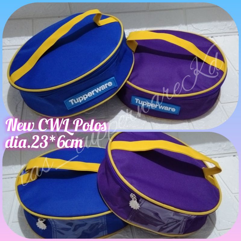 Tas bekal bulat / CWL Polos Tupperware