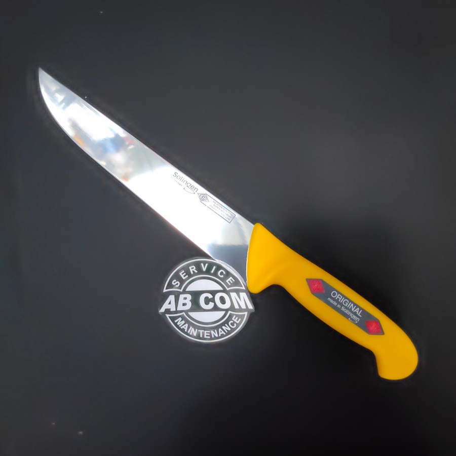 Butcher Knife Germany, Solingen Eikaso 23cm Kuning