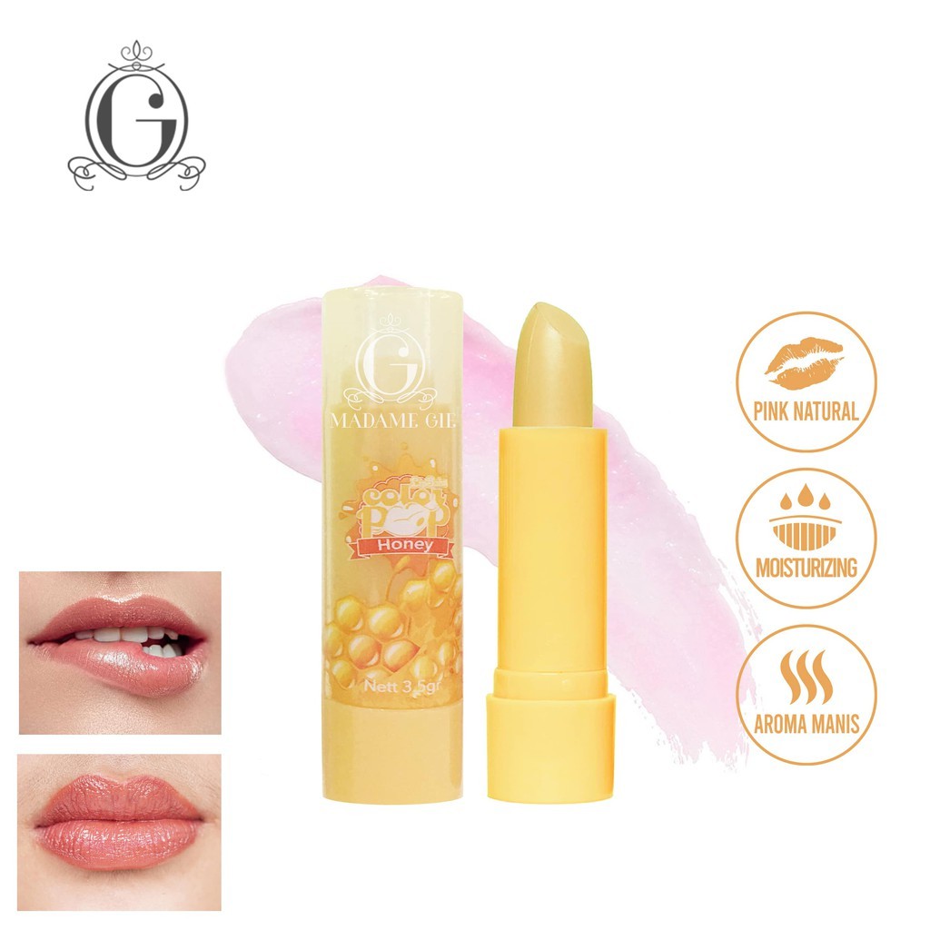 ⭐️ Beauty Expert ⭐️ Madame Gie Color Pop Lip Balm Fruity Series - MakeUp Lip Care