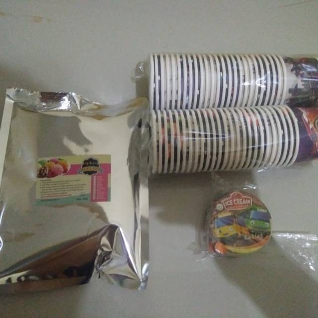 

paket escream hemat /paket usaha/paket bubuk escream/bubuk ice krim/eskrim/