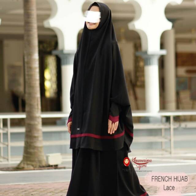 French Hijab Lace by Khumaira Syar'i