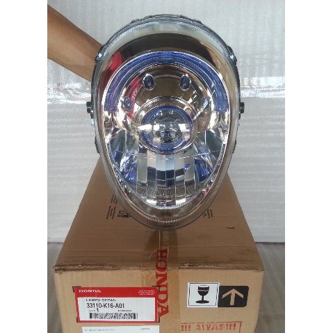 LAMPU  DEPAN  SCOOPY  FI  33110-K16-A01  ORIGINAL  HONDA