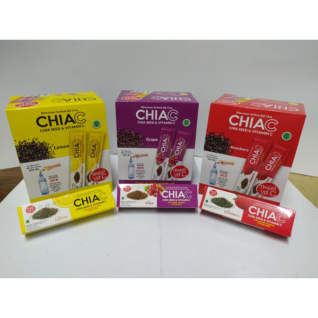 

Infused Water Chia Seed + Vitamin C - 1pack