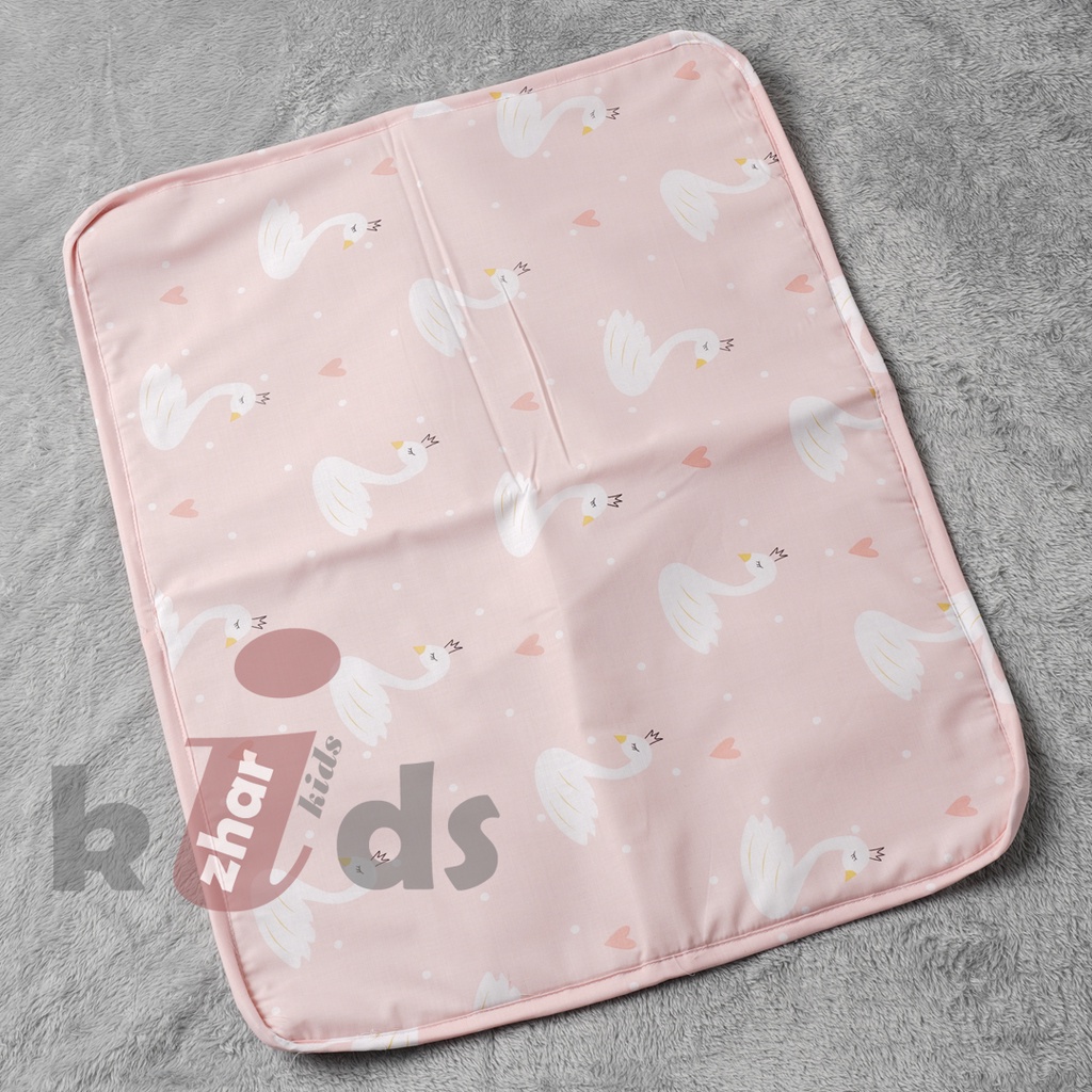 Perlak Bayi Waterproof Alas Ompol Bayi Matras Baby anti Air Bahan Nyaman Lembut (PERLAK SAJA)