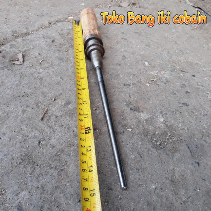 Kristal Pengasah Pisau 37cm Kristal Halus Asahan Pisau