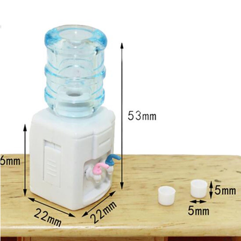 【beautifulhome12.id】Miniature Play Scene Model Doll House Accessories Mini Water Dispenser Model Toy