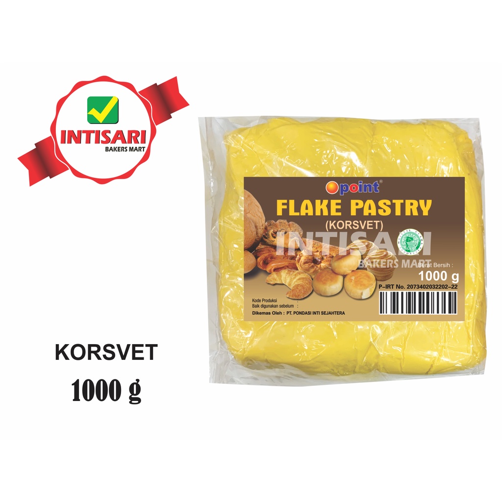 KORSVET FLAKE PASTRY