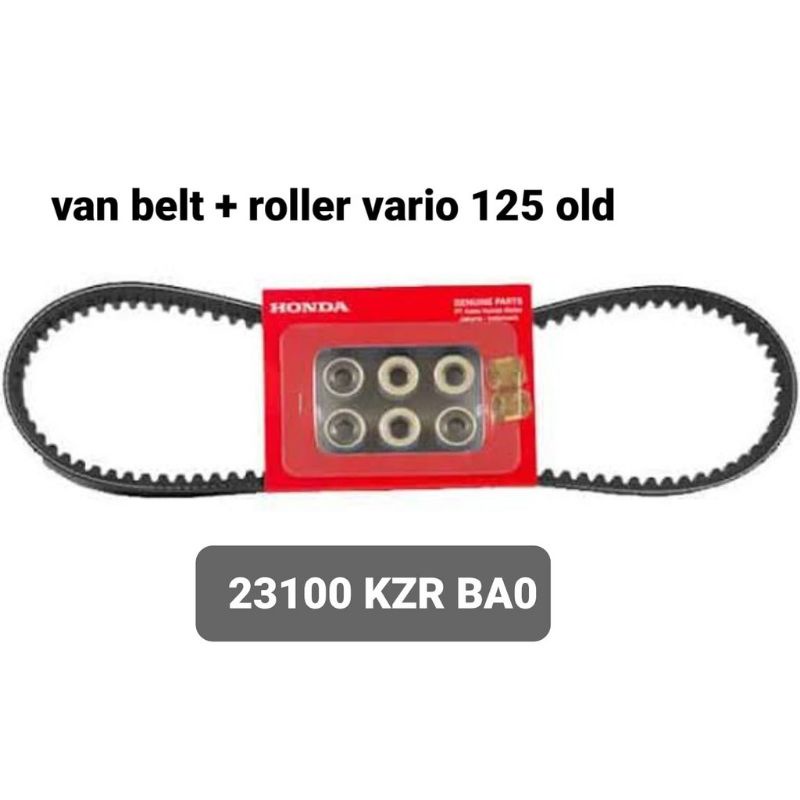 23100-KZR-BA0 vanbelt dan roller vario 125 old asli honda