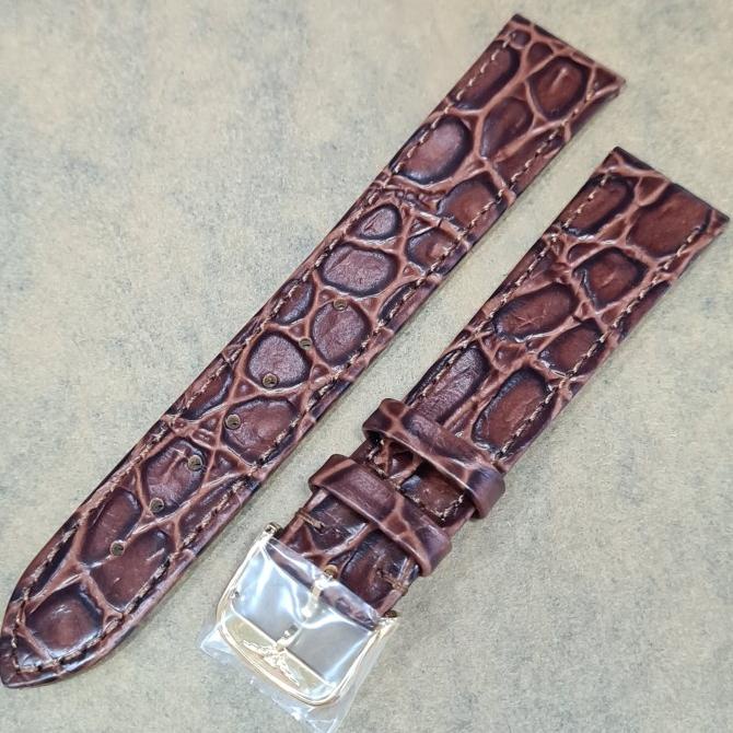 Tali Jam Tangan Longines Leather Strap Kulit Croco Jam Tangan Pria Termurah