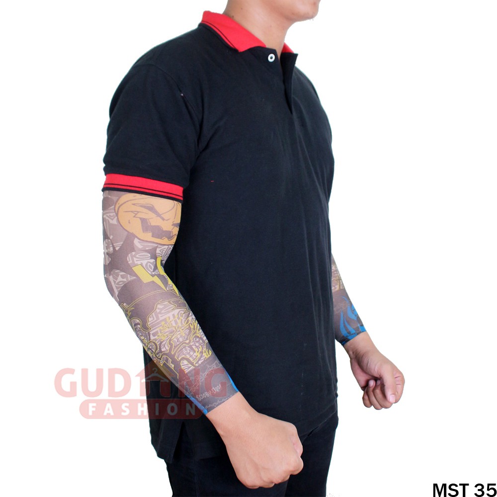Menset Pelindung Lengan Motif Tatto - MST 35