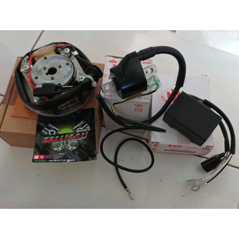pengapian suzuki rm 85 CDi koil magnet spull bukan yz 125 kx cr 125
