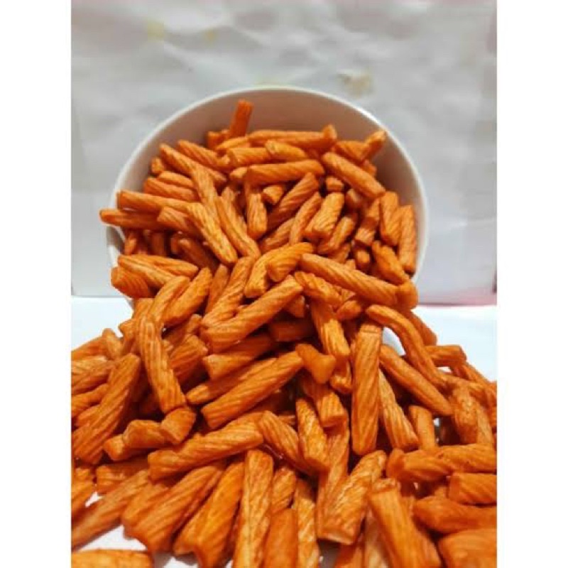 

KUE STIK PANGPANG 500 gr / PEDES MANIS / STIK PANGPANG PEDES MANIS / PANG PANG SNACK