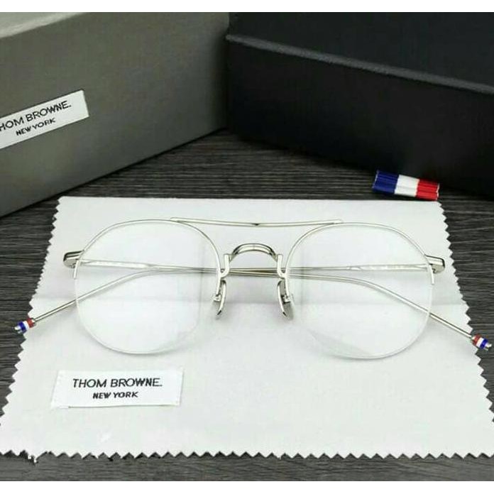 Frame Kacamata Pria/Wanita / Cewek Kc 134 Gold/Silver