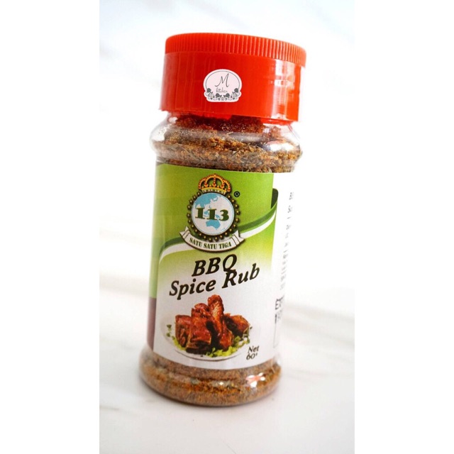 113 Barbeque Seasoning Bumbu Masak BBQ Bubuk Barbekiu Enak 60 gram