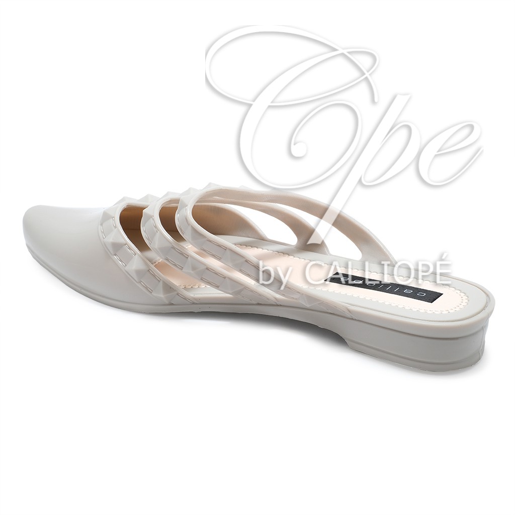 CALL SLPM MULES 093 Sandal Slop Slip On Teplek Wanita Sandal Cewek-7