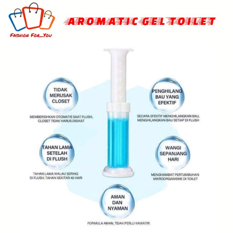 Gel Pengharum Closet - Parfume Toilet - Pewangi Wc - Fragrance Gel Toilet