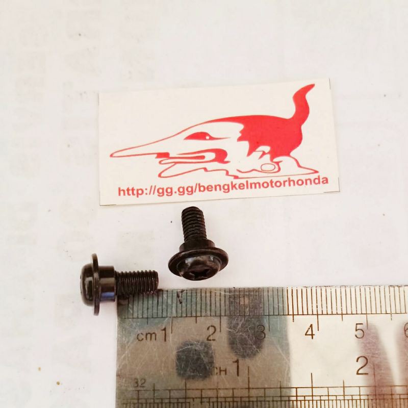 Screw Pan 5x11.5 Baut Tebeng Cover Leksil ada bos bos an 91509-GE2-760
