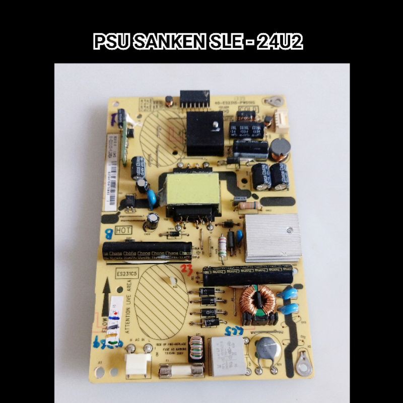 PSU TV LED SANKEN SLE-24U2