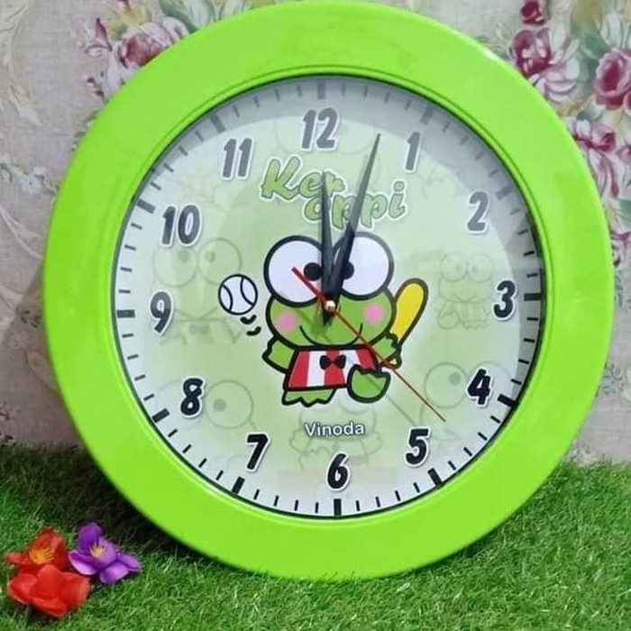 Jam dinding merk VINODA karakter Kartun