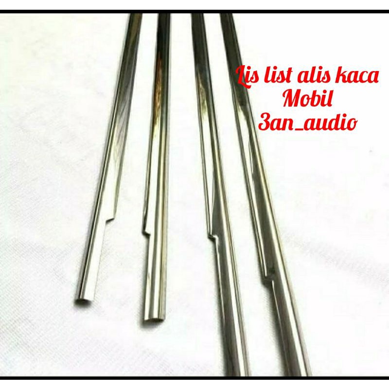 mobi Toyota agya /Daihatsu / ayla lis list alis kaca samping