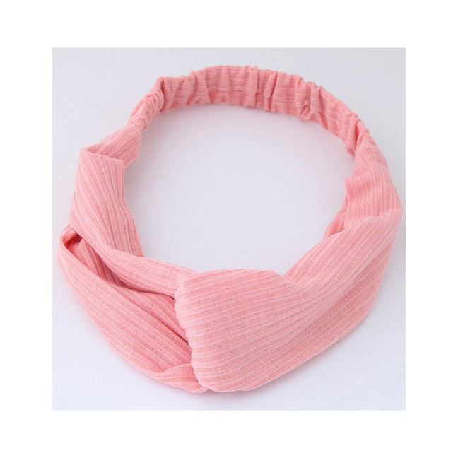 LRC Bando Fashion  Pure Color Decorated Headband