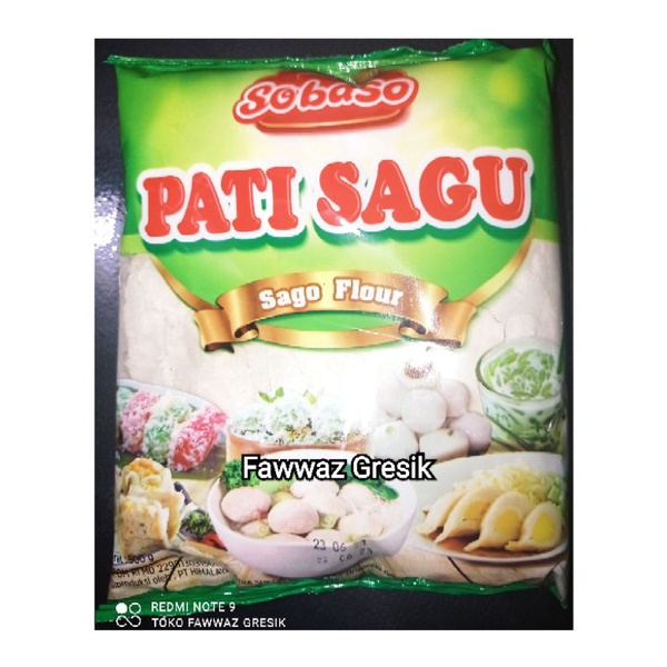 

TEPUNG PATI SAGU Bakso SOBASO (SAGO FLOUR) 500gr