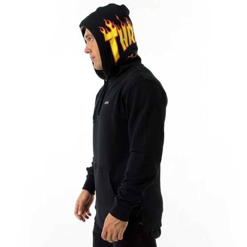 pull over hoodie Vans x THRASHER black Original